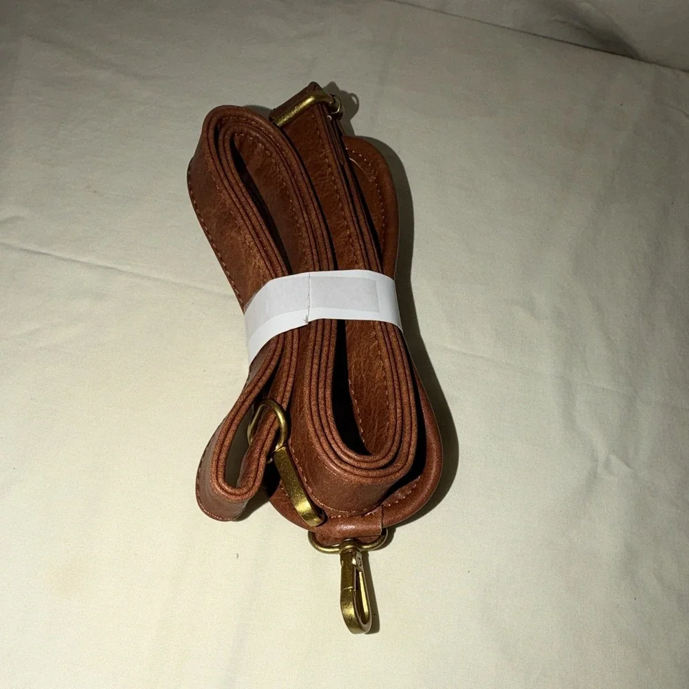Brown Replacement Handbag Shoulder Strap, Detachable Lobster Clasps (lovevoox)
